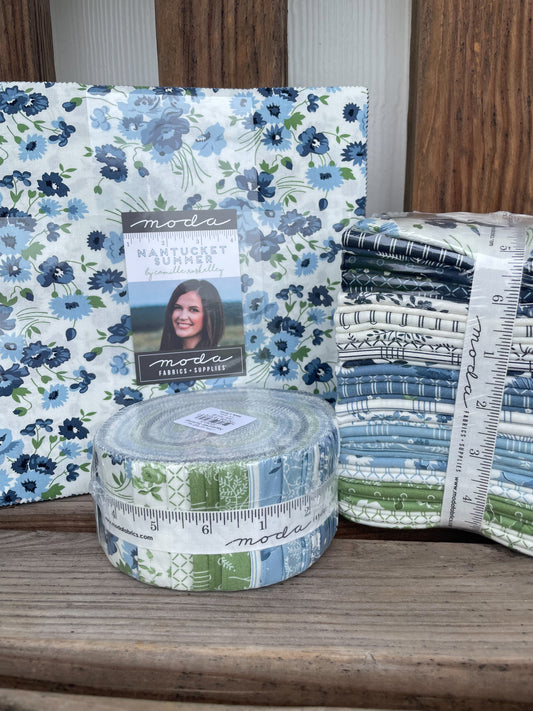 Nantucket Summer Fat Quarter bundle | Camille Roskelley | Moda Fabrics