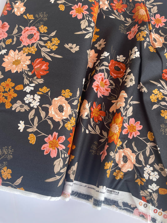 Harvest Bloom Florals - Iron | Foraged Found & Hand Me Down Fabric Collection | Designed by Fancy That Design House | Moda Fabrics | 45630 26