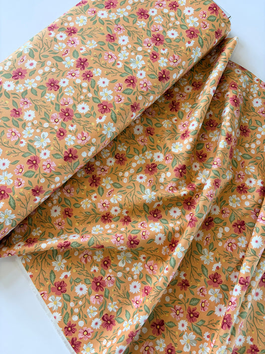 Wildflower Dance Florals - Honey | Wild Honey Collection | Lella Boutique | Moda Fabrics | 525016