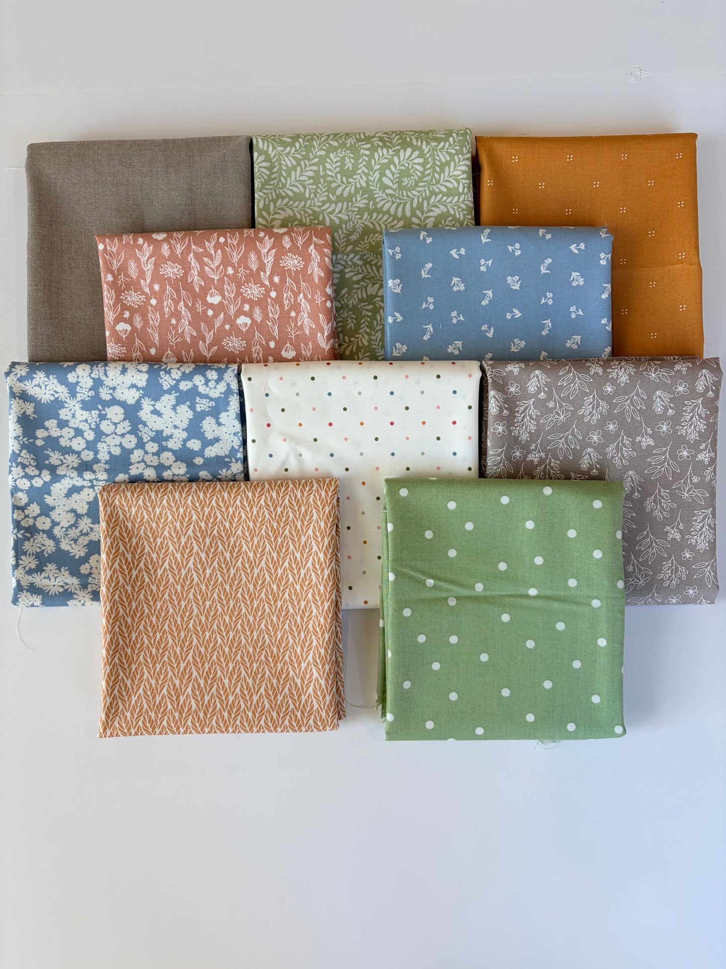 Meadow Morning fabric bundle | 10 Fabrics | Curated bundle