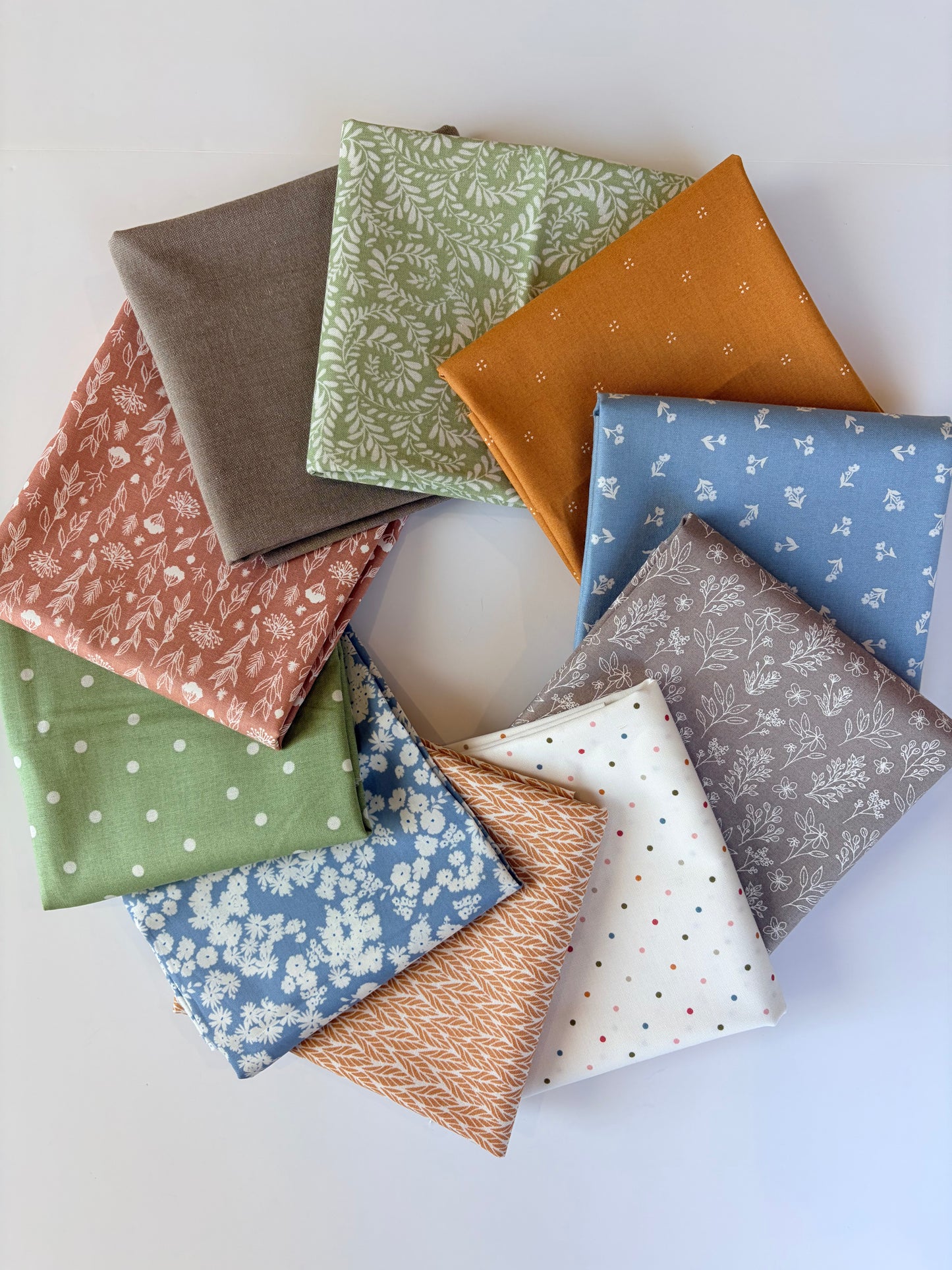 Meadow Morning fabric bundle | 10 Fabrics | Curated bundle