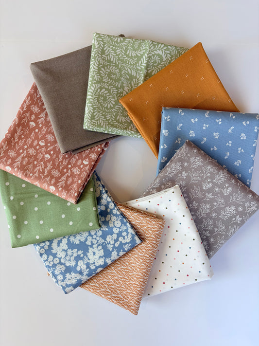 Meadow Morning fabric bundle | 10 Fabrics | Curated bundle