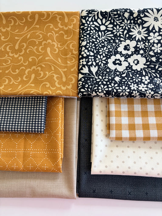 Amiel Fat Quarter bundle - 8 fabrics
