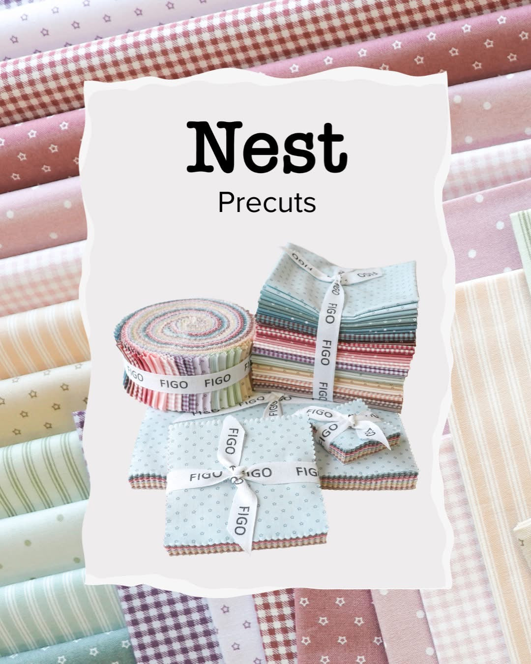 PREORDER Nest Layer Cake | FIGO fabrics | Ghazal Razavi