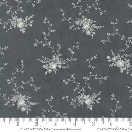 Rose Garden Florals - Dusk | Breathtaking Blues | 3 Sisters | Moda Fabrics