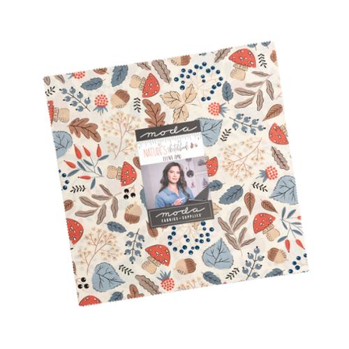 PREORDER Nature's Sketchbook Layer Cake | Elena Amo | Moda fabrics