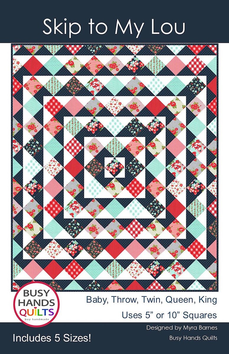 PREORDER-Skip to My Lou Quilt Kit/Cath Kidston