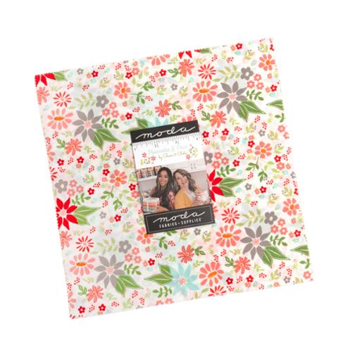 Poinsettia and Pear Layer Cake | Sherri & Chelsi | Moda Fabrics