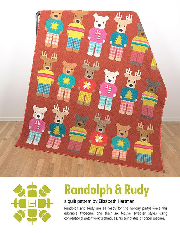 Randolph & Rudy Quilt Pattern | Elizabeth Hartman | Paper Copy