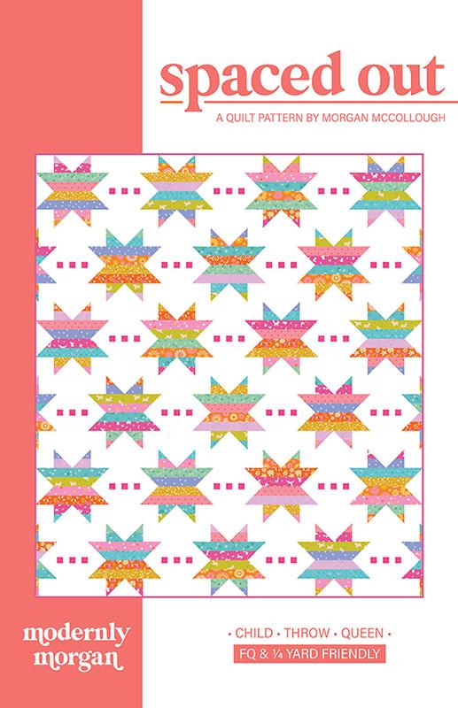 Spaced Out Quilt Pattern | Modernly Morgan | Paper Copy