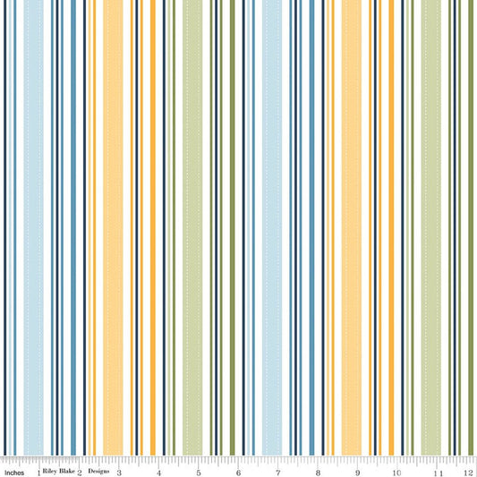 Sunshine & Dandelions Stripes Multi