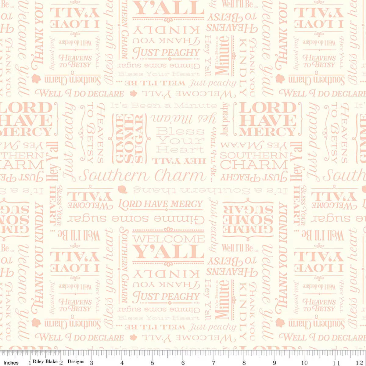 Southern Charm Text Cloud