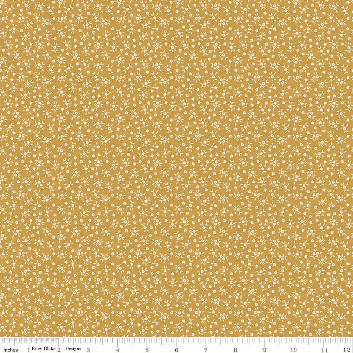 Worth Repeating Ditsy Gold-C18266