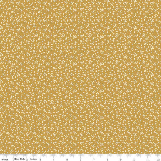 Worth Repeating Ditsy Gold-C18266