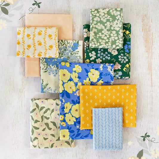 A Year in Petals | Fat Quarter Bundle | Bonnie Christine | 16 fabrics | Art Gallery Fabrics