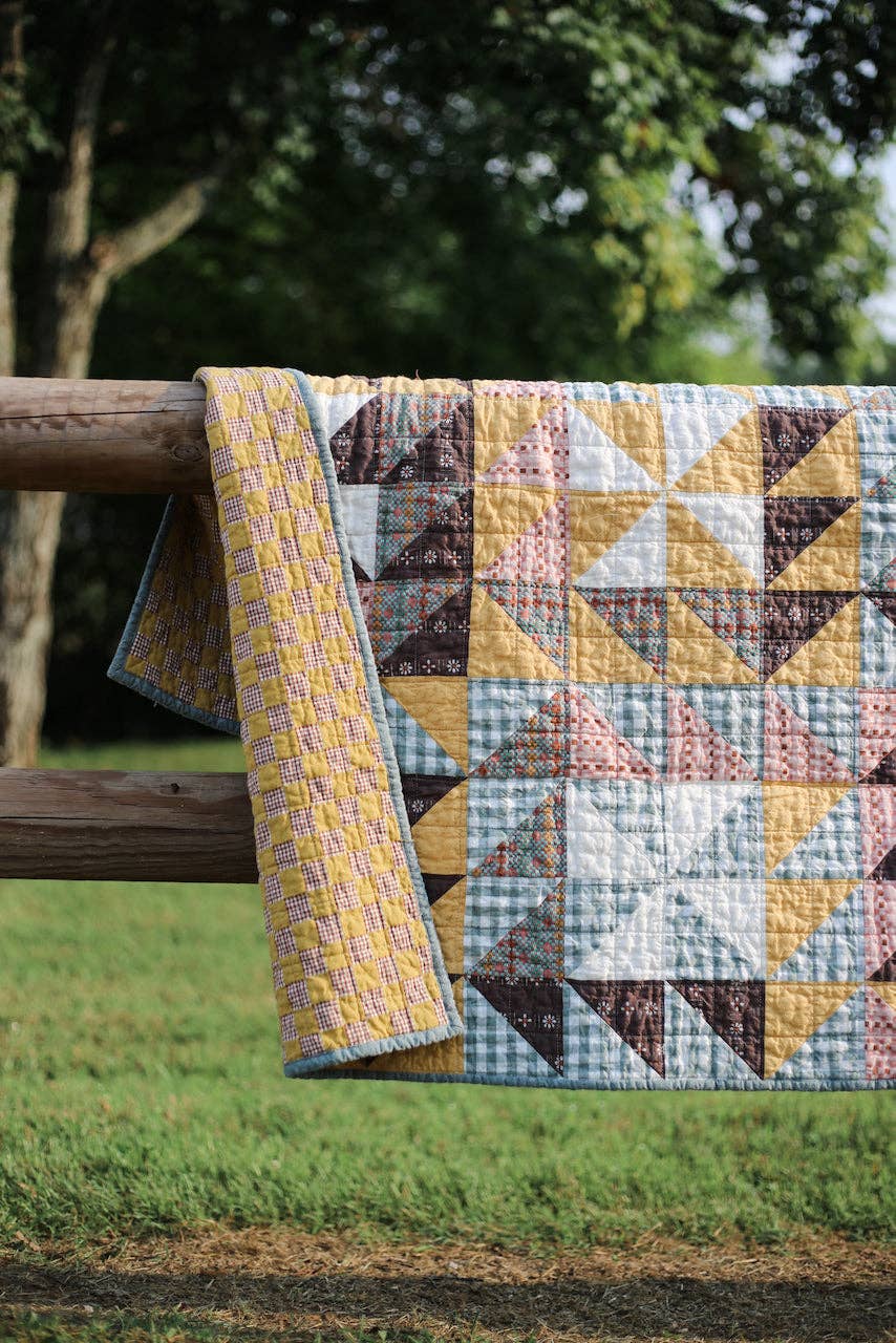 Marjorie Quilt Pattern |  Paper Pattern