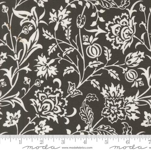 Harvest Floral Florals - Midnight | Agatha Road Fabric Collection | Designed by Fig Tree and Co | Moda Fabrics | 35410 15