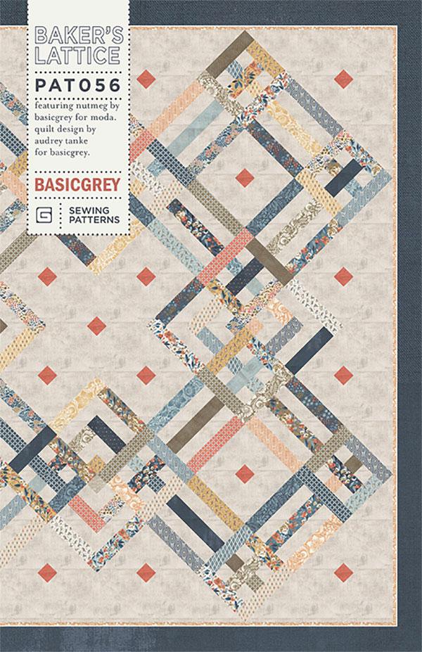 Baker's Lattice Quilt Pattern by Basic Grey  - Paper Pattern