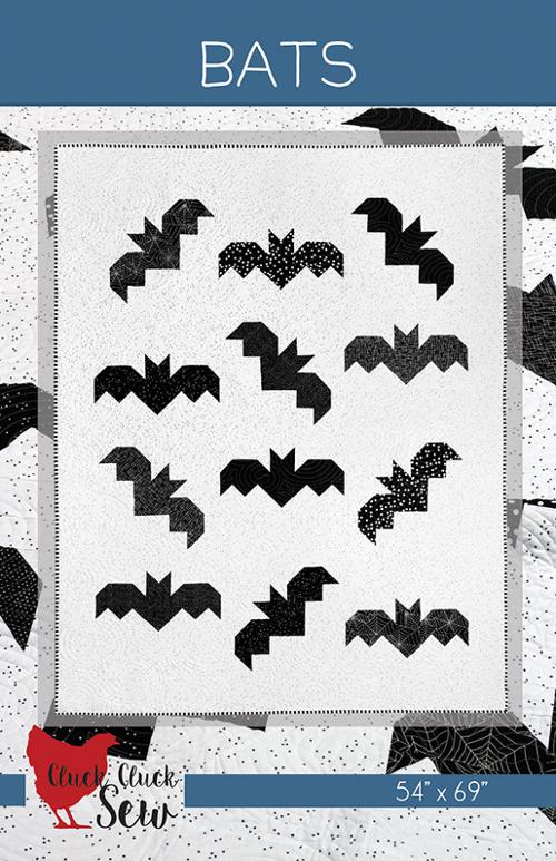 Bats quilt pattern | Cluck Cluck Sew | Paper Copy