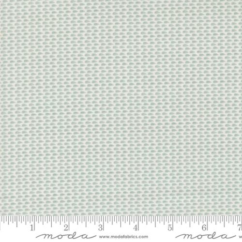 Gathered Bonbons Leaf - Sky | Gathered Bonbons | Jen Kingwell | Moda Fabrics