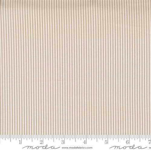 Gathered Bonbons Stripes - Stone | Gathered Bonbons | Jen Kingwell | Moda Fabrics