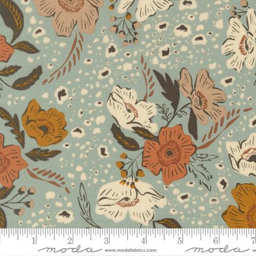 Wellspring Flora Florals - Storm | Wellspring | Fancy That Design House | Moda Fabrics