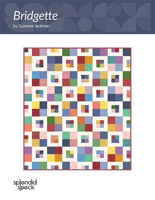 Bridgette Quilt Pattern by Splendid Speck- Paper Pattern