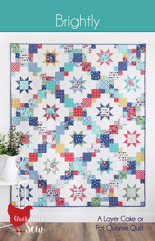 Brightly Quilt Pattern by Cluck Cluck Sew - Paper Pattern