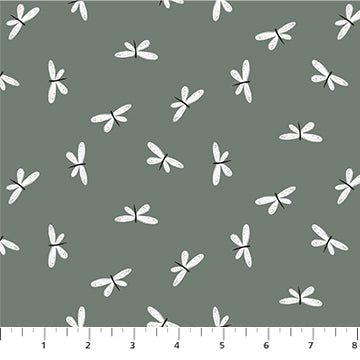 Dragonflies | Charmwood Collection | Designed by Bernadette Urbanovics | FIGO Fabrics | 90983-78