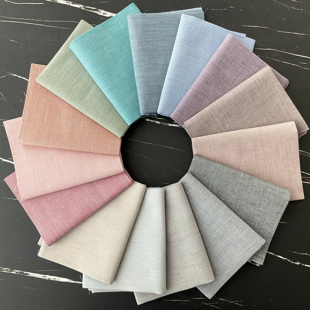 Dreamweaver Chambray Fat Quarter Bundle | P&B Textiles