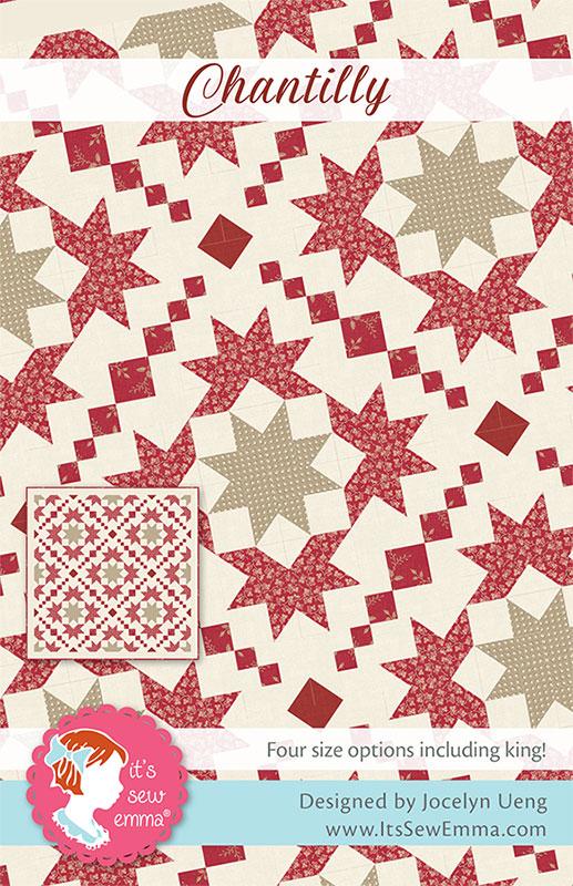 Chantilly Quilt Pattern by It's Sew Emma - Paper pattern