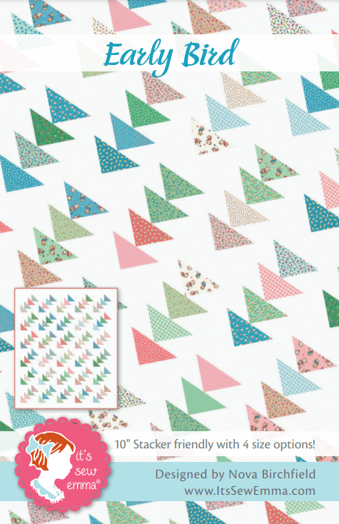 Early Bird Quilt Pattern by It's Sew Emma - Paper Pattern