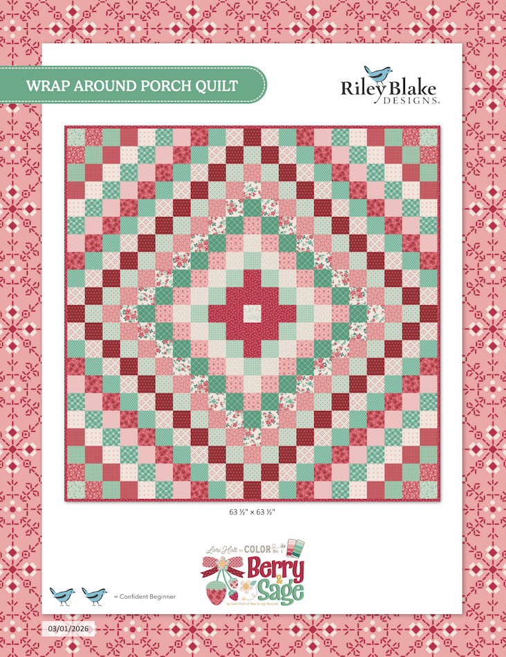Wrap Around Porch quilt kit | Throw size quilt