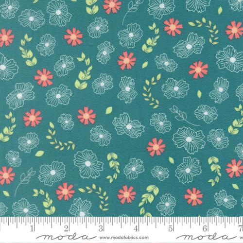 Petal Grooves Florals | Honeyed Horizon Collection | Keri Anguiano | Moda Fabrics