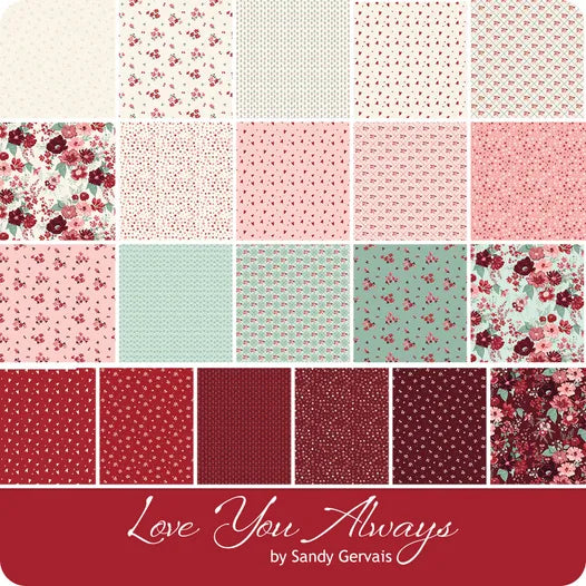 Love You Always Fat Quarter Bundle