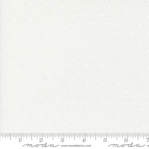 Magic Dot - White on White | Lella Boutique | Moda Fabrics