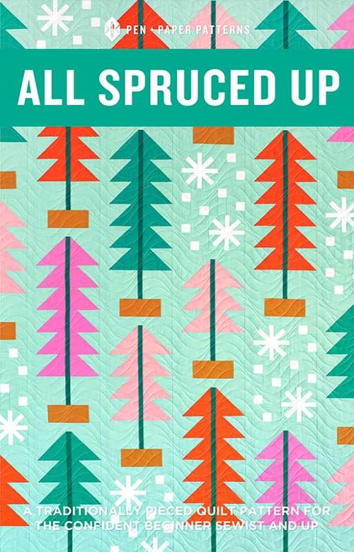 Jelly Trees quilt pattern | Modernly Morgan | Paper Copy