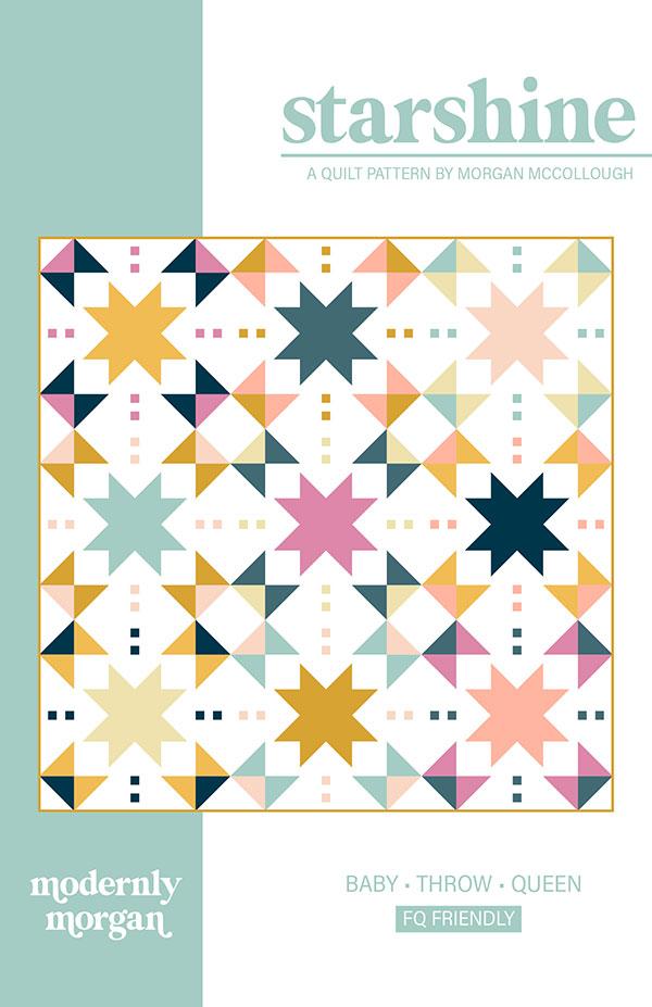 Starshine quilt pattern | Modernly Morgan | Paper copy (Copy)