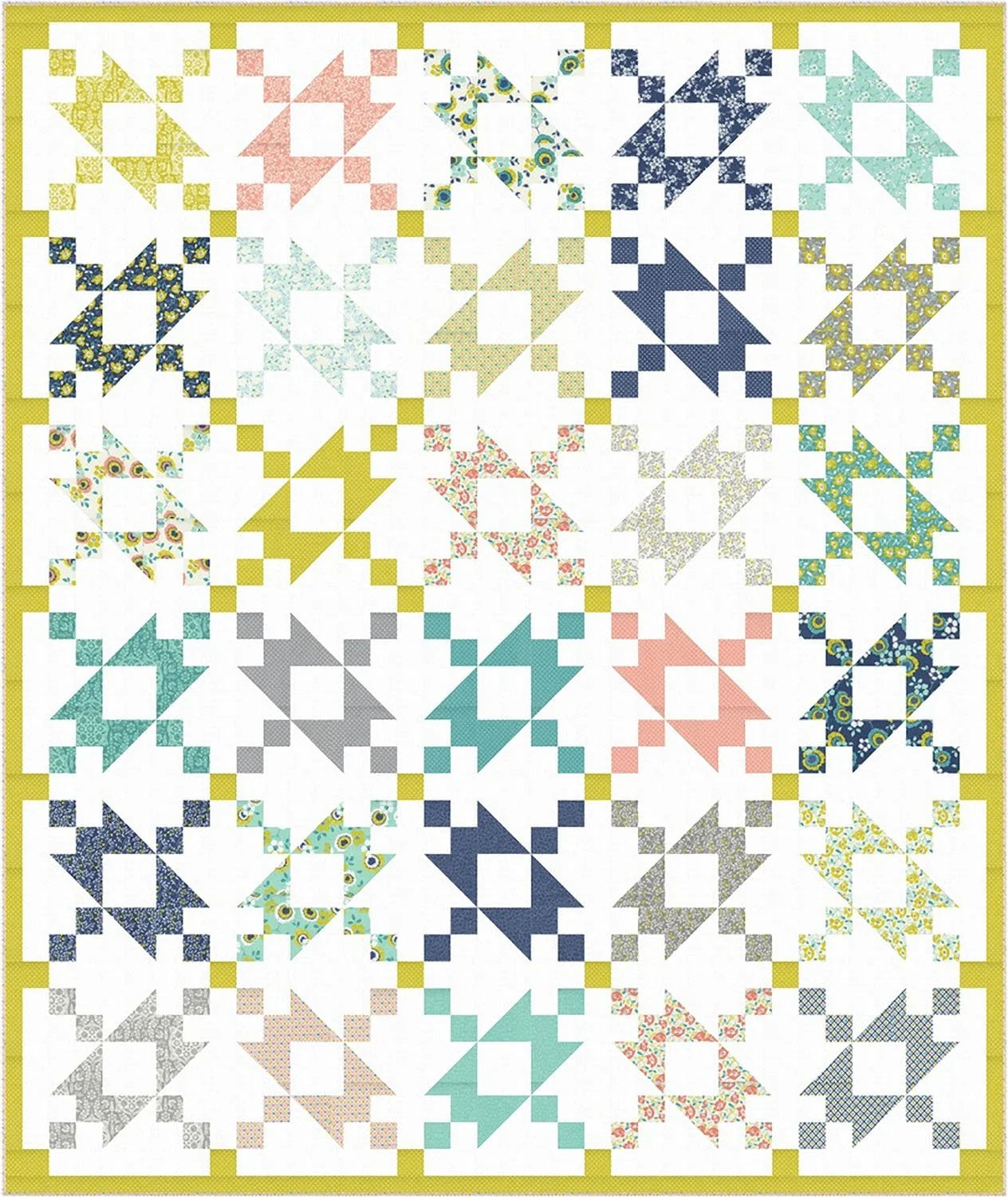Positive Charge Quilt Pattern by Clark Street Quilts - Paper Pattern
