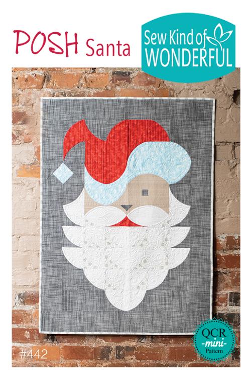 Posh Santa Quilt Pattern by Sew Kind of Wonderful - Paper Pattern