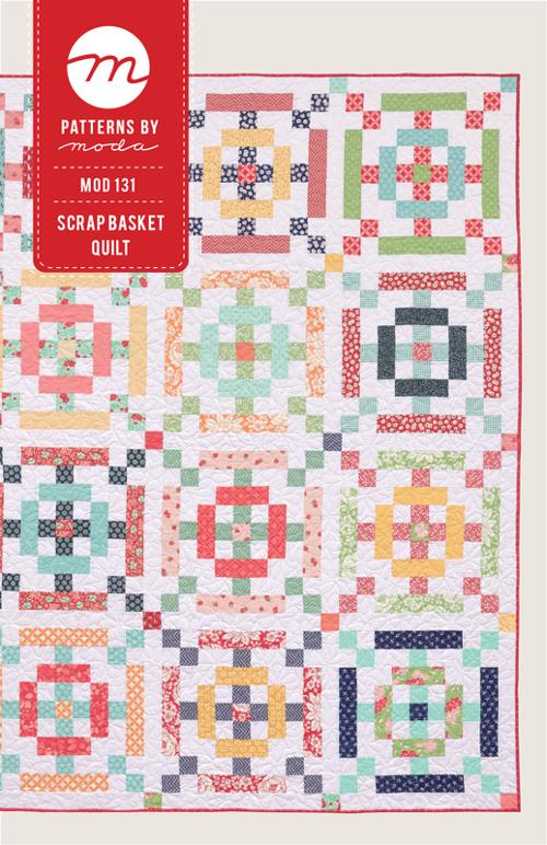 Scrap Basket Quilt Pattern by Amy Smart