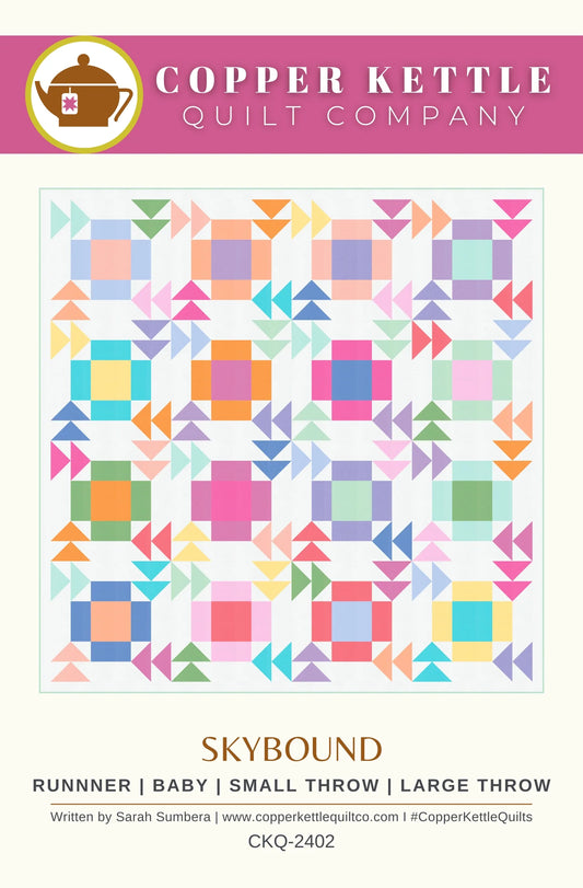 Skybound Quilt Pattern by Copper Kettle Quilt Company - Paper Pattern