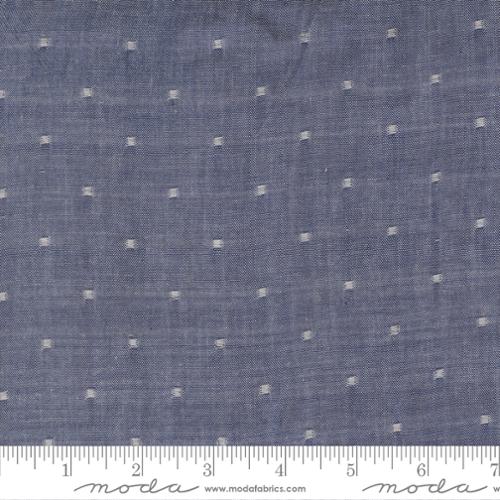 Nautical Blue Woven | Summer Solstice Collection | Pieces to Treasure | Moda Fabrics
