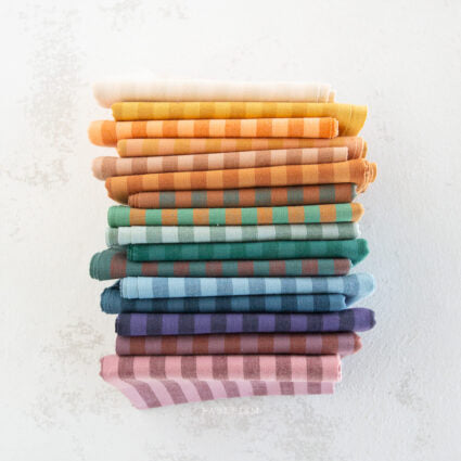 Sun Stripes Fat Quarter Bundle by Fableism Supply Company |  16 prints