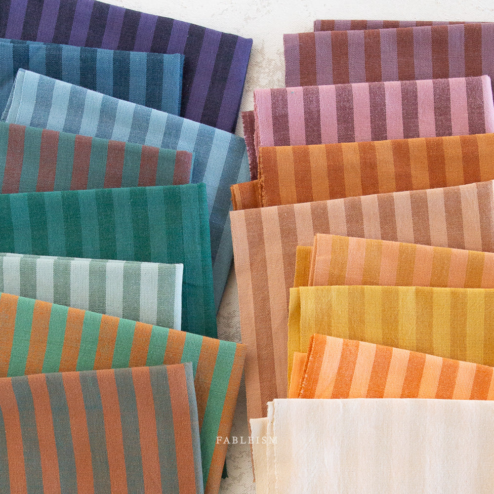 Sun Stripes Fat Quarter Bundle by Fableism Supply Company |  16 prints