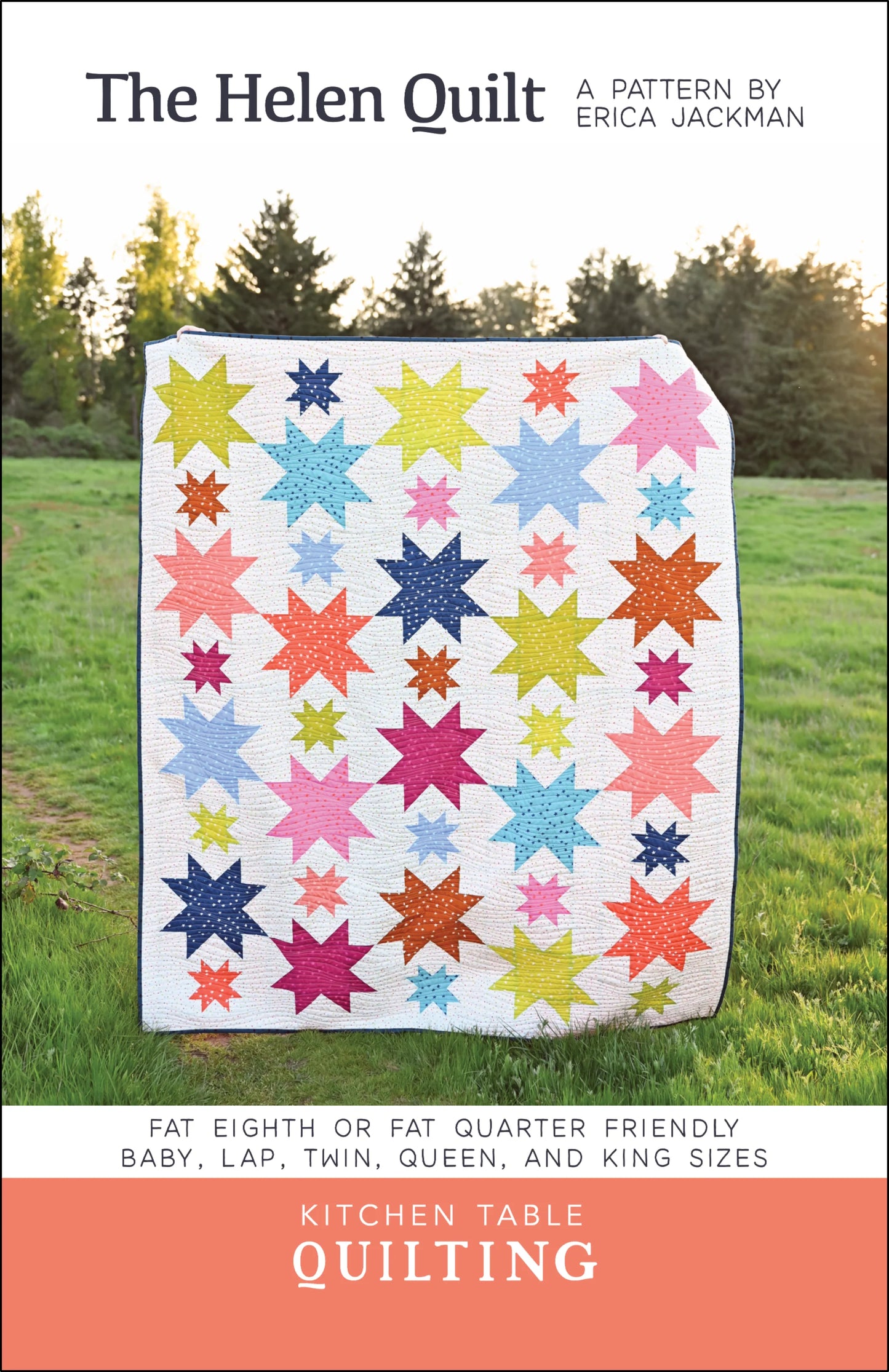 The Helen Quilt Pattern by Kitchen Table Quilting - Paper Pattern