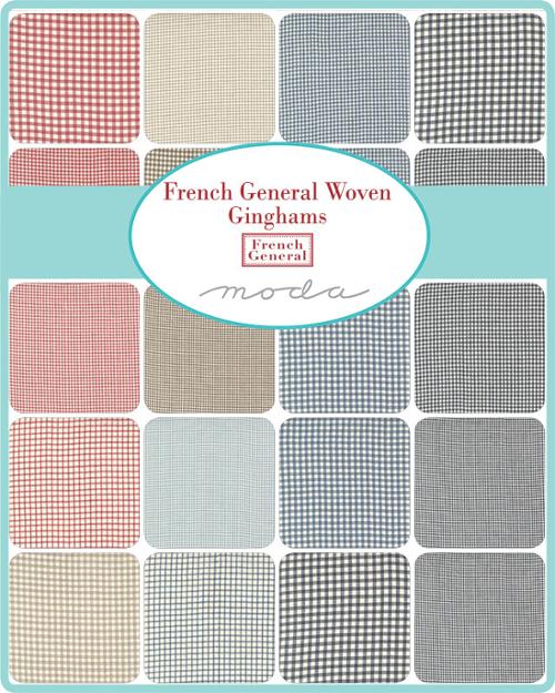 PREORDER Woven Ginghams by French General for Moda Fabrics